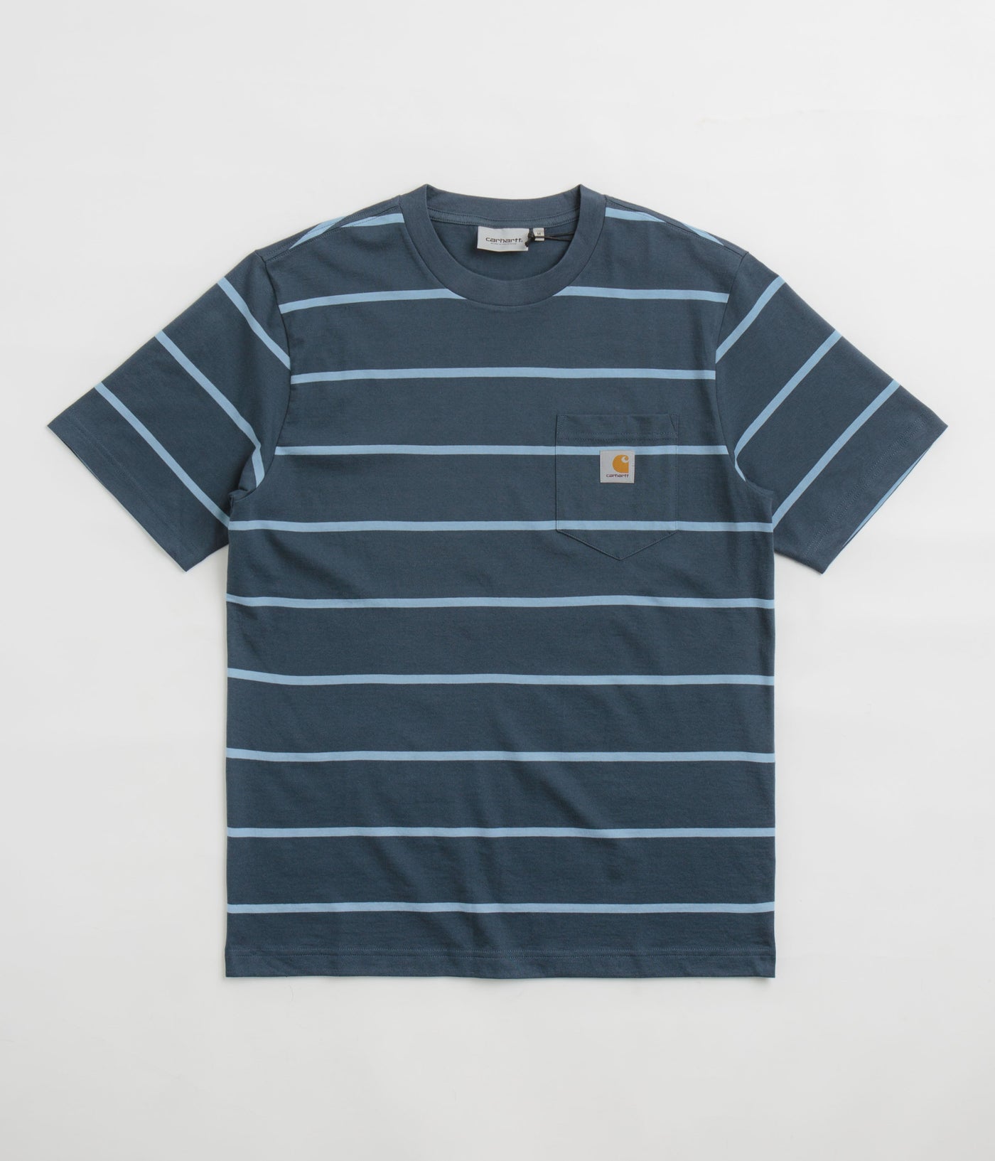 Carhartt T-shirt Aiken - Bleu