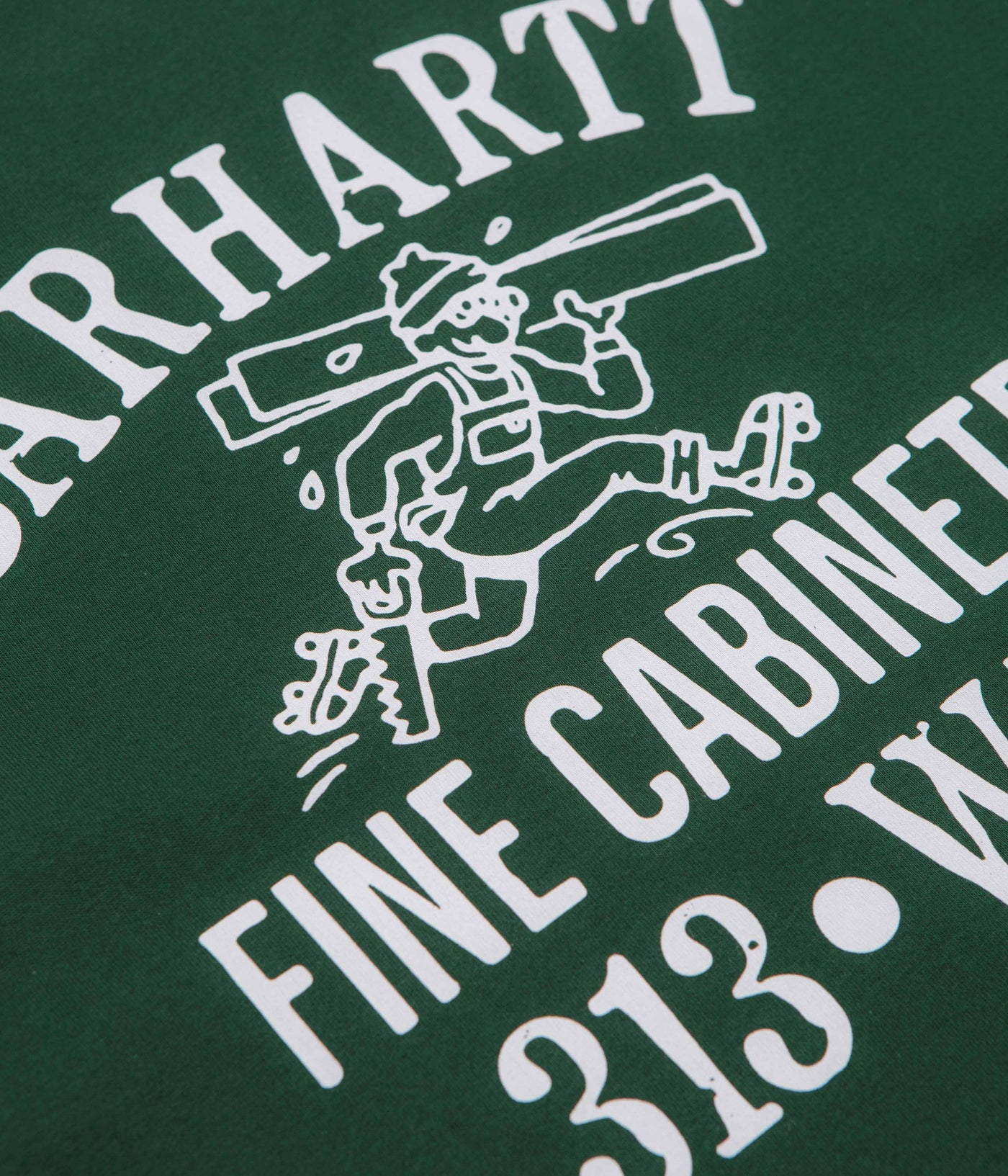 Carhartt T-shirt Cabinetry - Vert
