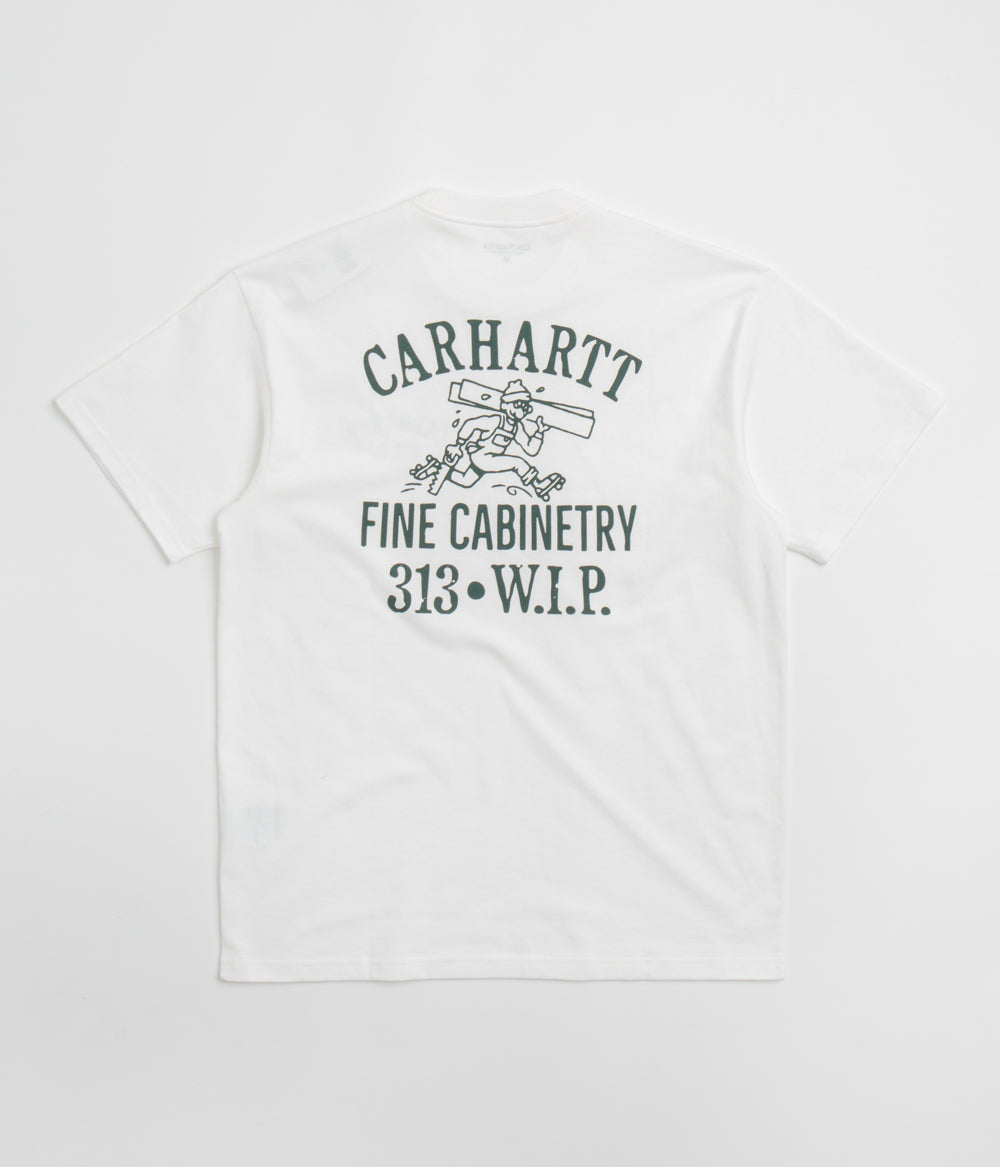Carhartt T-shirt Cabinetry - Blanc