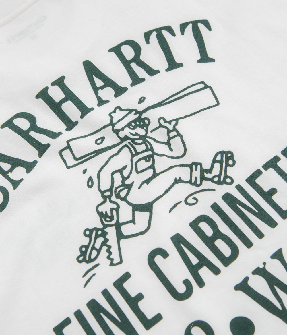 Carhartt T-shirt Cabinetry - Blanc