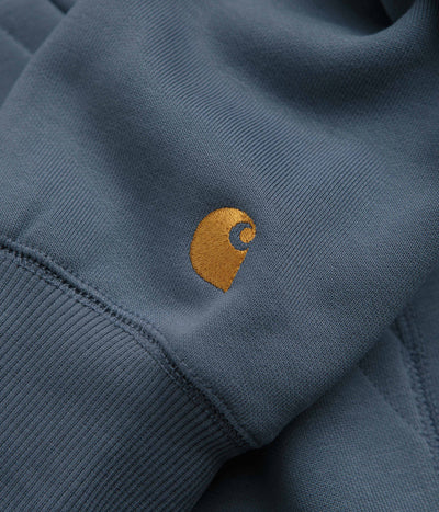 Carhartt Sweat à capuche Chase - Bleu