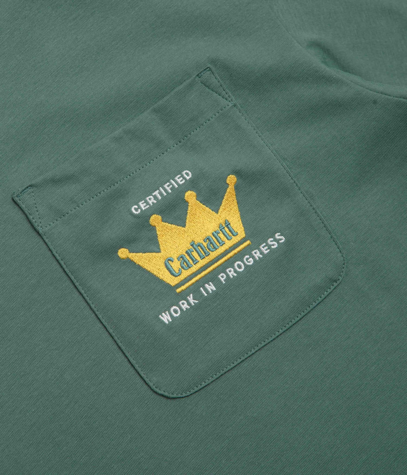 Carhartt T-shirt Crown - Vert