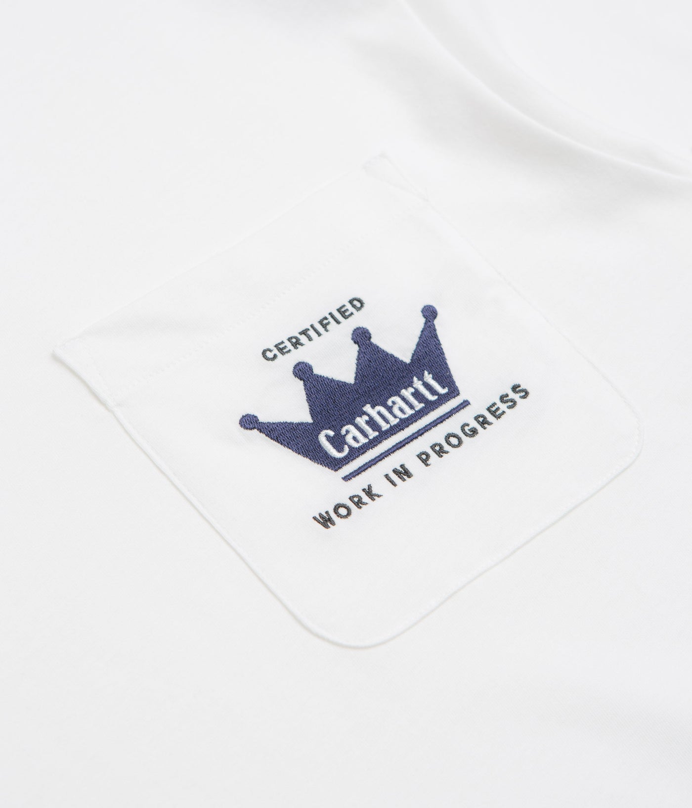 Carhartt T-shirt Crown - Blanc