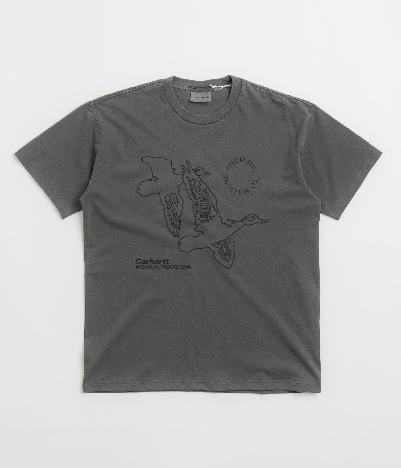 Carhartt T-shirt Flying - Gris