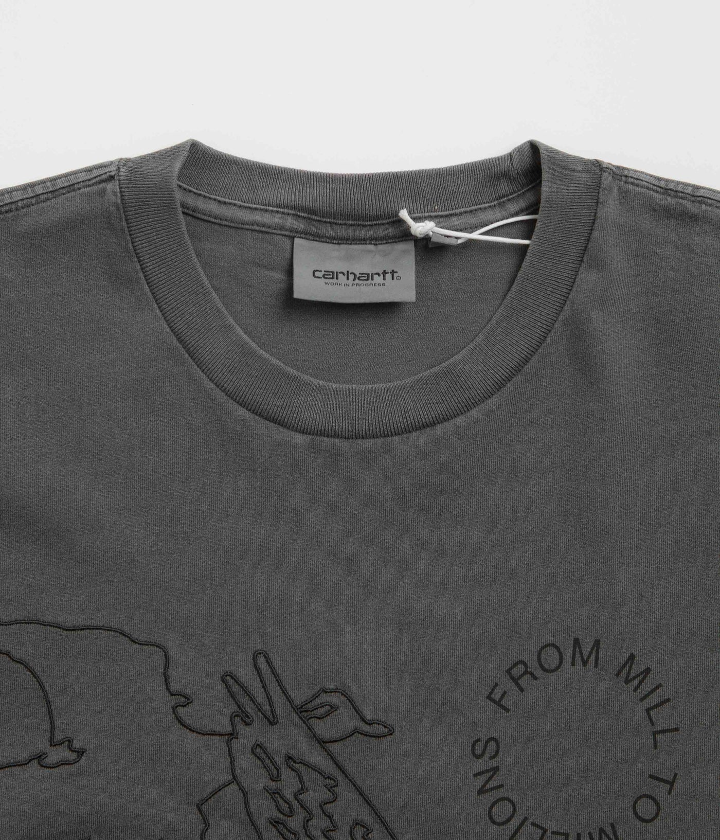 Carhartt T-shirt Flying - Gris