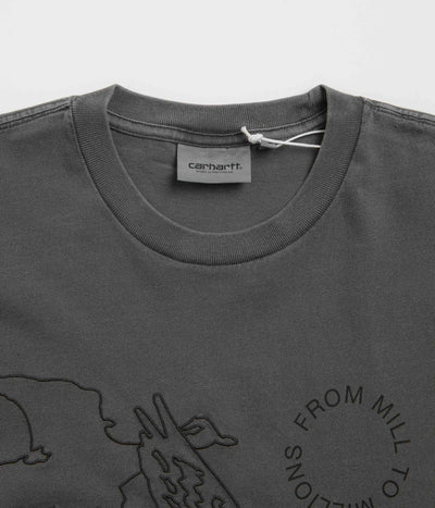 Carhartt T-shirt Flying - Gris
