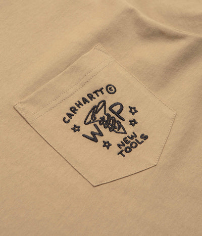 Carhartt T-shirt Fragments - Marron