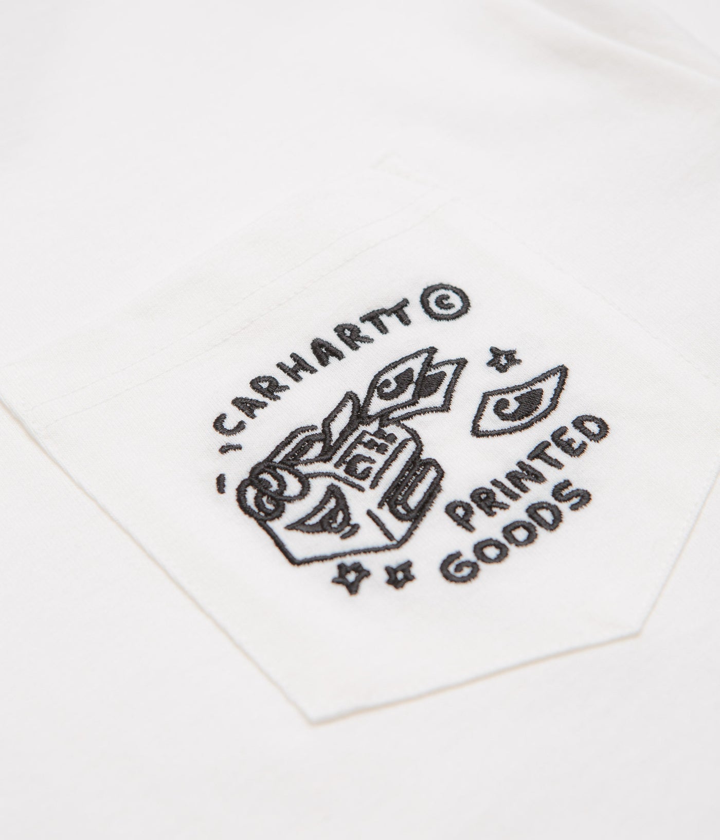Carhartt T-shirt Fragments - Blanc