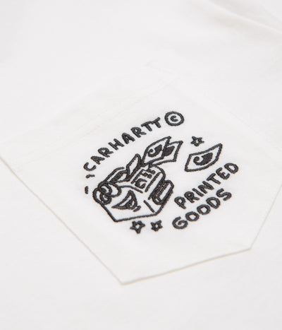 Carhartt T-shirt Fragments - Blanc