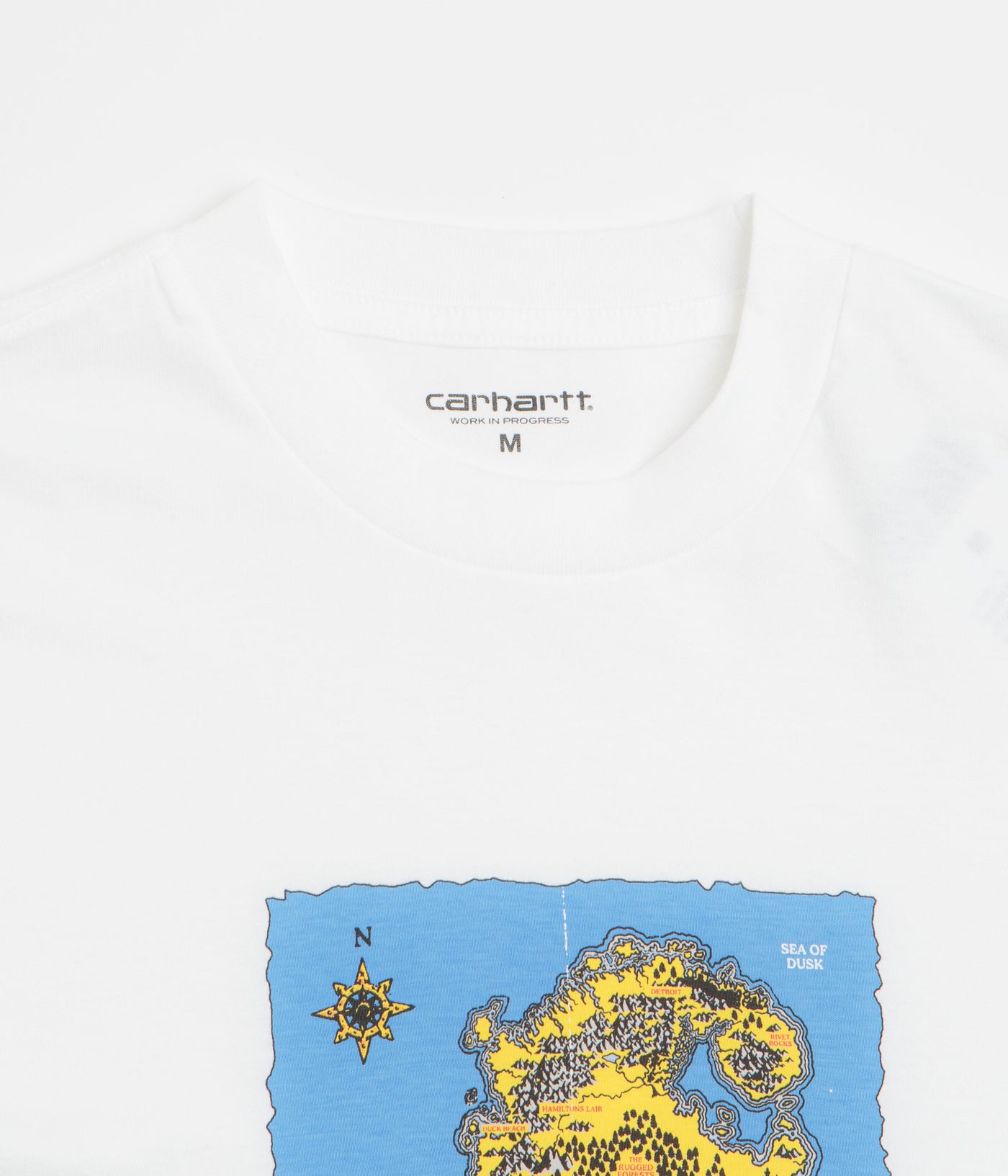 Carhartt T-shirt Old - Blanc