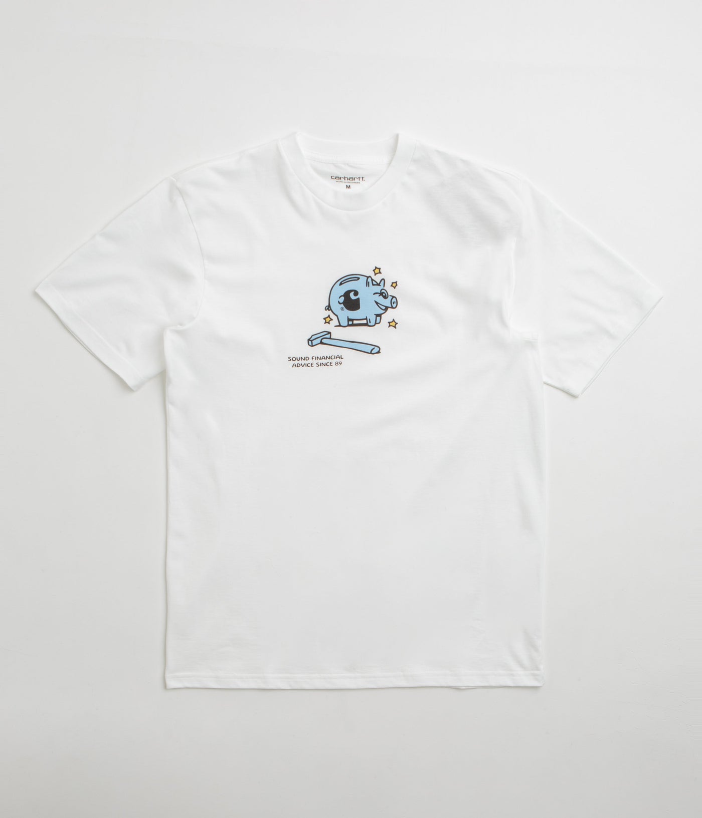 Carhartt T-shirt Piggybank - Blanc