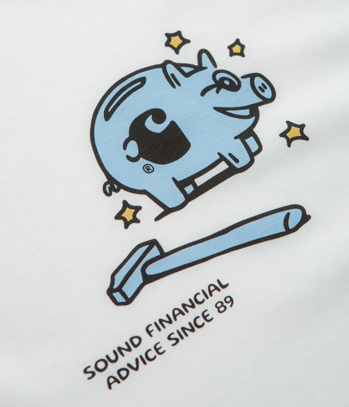 Carhartt T-shirt Piggybank - Blanc