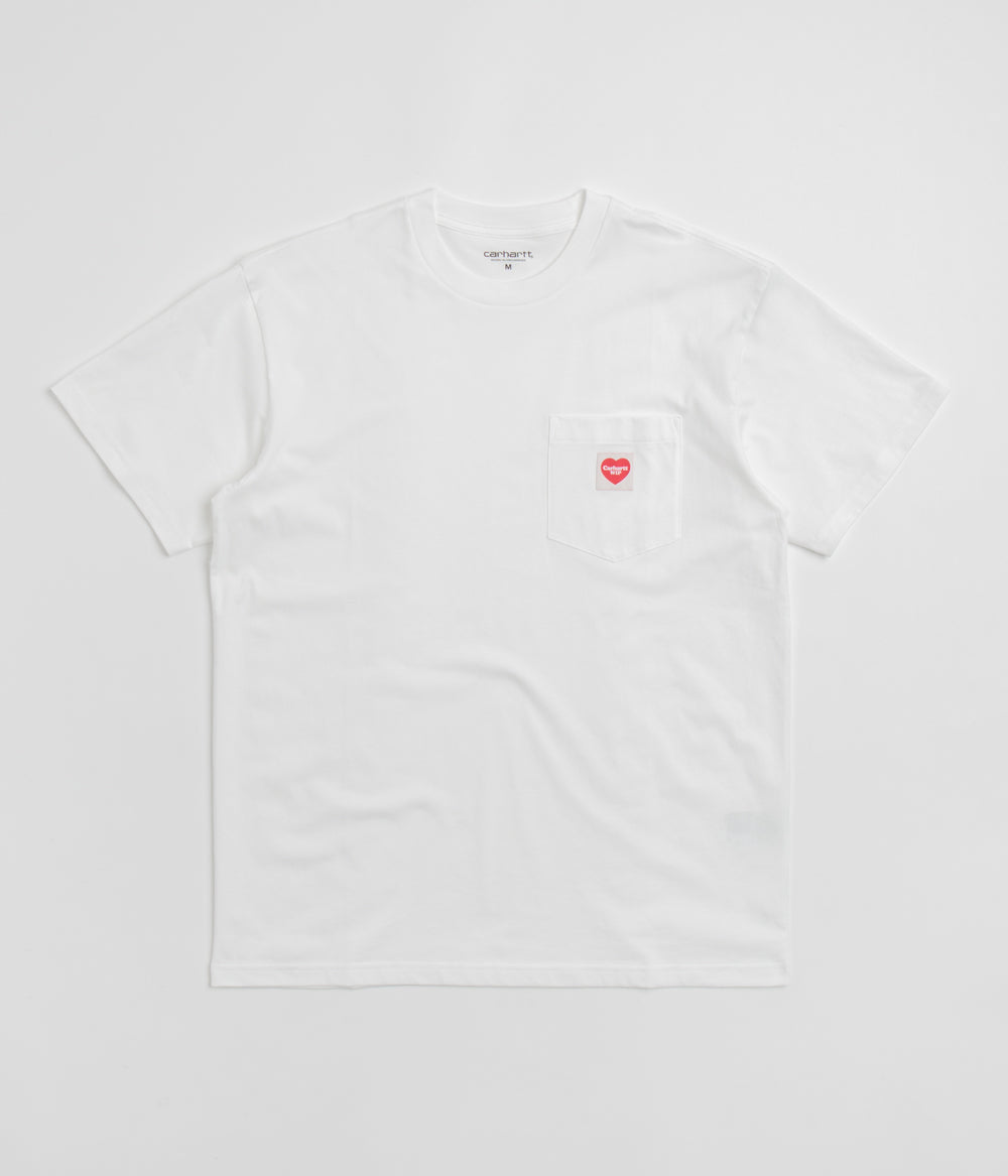 Carhartt T-shirt Pocket - Blanc