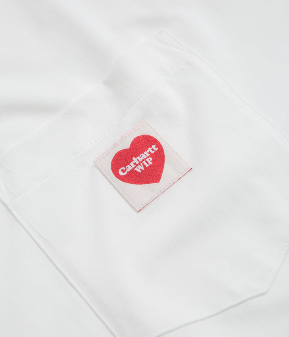 Carhartt T-shirt Pocket - Blanc