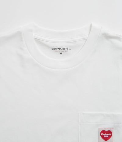 Carhartt T-shirt Pocket - Blanc