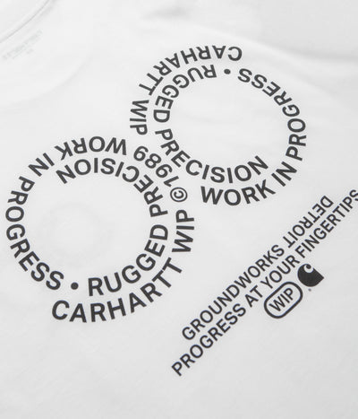 Carhartt T-shirt Rotation - Blanc