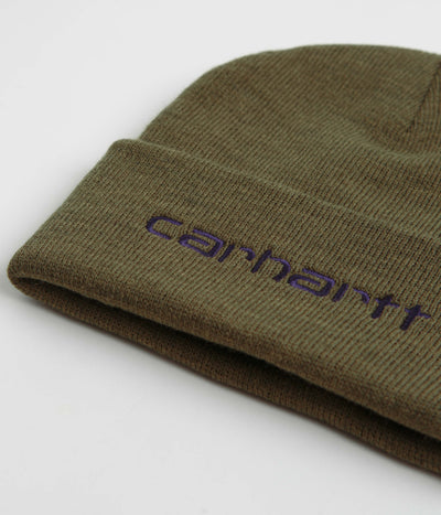 Carhartt Bonnet Script - Vert